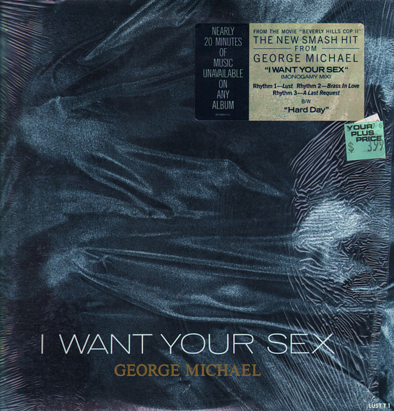 George Michael - I Want Your Sex (Monogamy Mix) / Hard Day (12" Vinyl Promo Stamped) Slight Damage To Sleeve