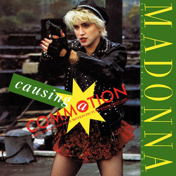 Madonna - Causing A Commotion (Silver Screen Mix / Dub / Movie House Mix) / Jimmy Jimmy (12" Vinyl Unsealed)