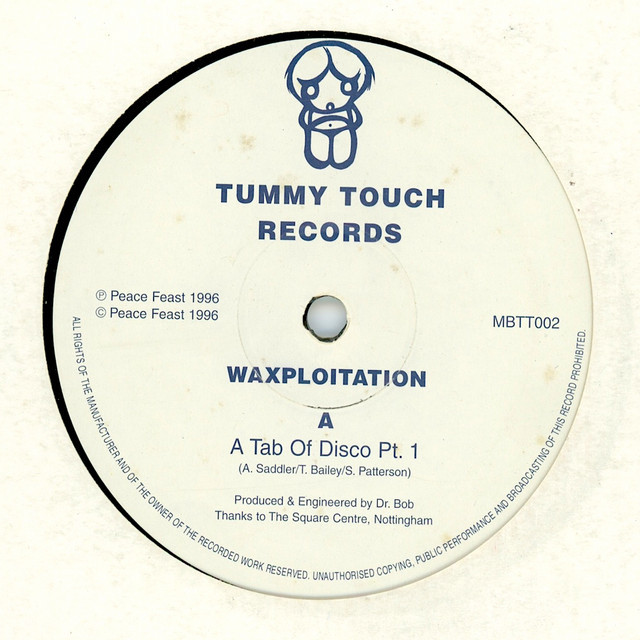 Waxploitation - A tab of disco (Part 1 / Part 2 The Acid Disco) 12" Vinyl Record