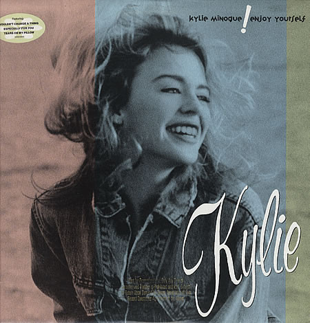 Kylie Minogue - Enjoy Yourself LP (Original Hardly Played Vinyl with gold promo stamp and original inner sleeve)