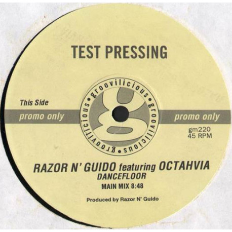 Razor N Guido feat Octahvia - Dancefloor (Vinyl Promo)