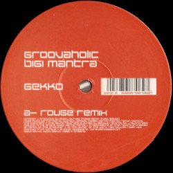 Groovaholic - Bigi mantra (Rouge and original mixes) Vinyl Promo