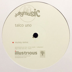 Jolly Music - Talco Uno (Mutiny Remix) Vinyl Promo