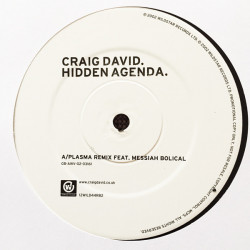Craig David - Hidden agenda (Plasma remix feat Messiah Bolical / Soulshock & Karlin remix / Radio edit) promo