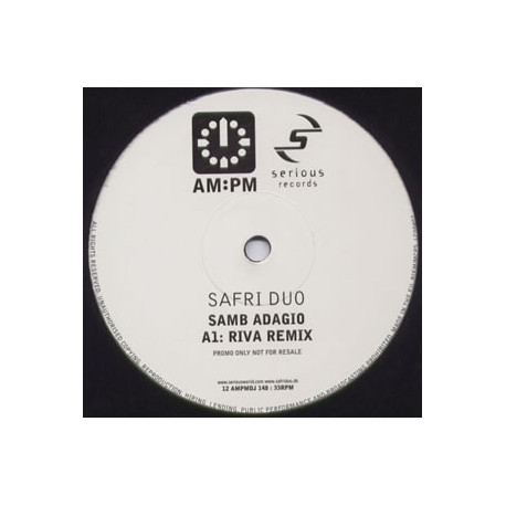 Safri Duo - Samb adagio (Riva remix and Cosmic Gate remix) promo