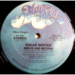 Edgar Winter - Above & Beyond (Vocal Mix / Instrumental)  Tom Moulton Mix (12" Vinyl Record)