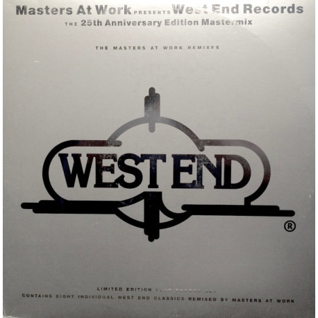 West End Records - 25th Anniversary Masters At Work Remixes of Raw Silk / Mahogany / North End (4 Vinyl Records)