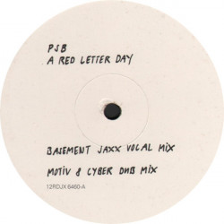 Pet Shop Boys - A Red Letter Day (Basement Jaxx Vocal / Motiv 8 Dub) / The Boy....Twilo (12" Vinyl Promo)