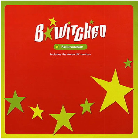 B*witched - Rollercoaster (Amen Vocal Mix / Amen Dub) 12" Vinyl Promo