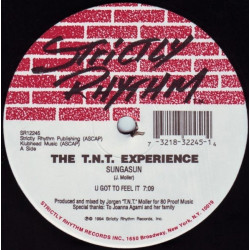 TNT Experience - Sungasun ( U Got To Feel It) / This Is House (Club Mix / Inst) 12" Vinyl Record