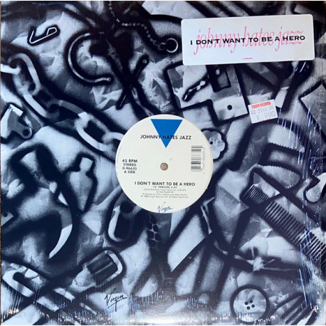 Johnny Hates Jazz - I Dont Want To Be A Hero (12" Version / 7" Version) / The Cage (12" Vinyl Record) US Import