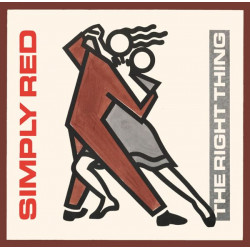 Simply Red - The Right Thing (Extended) / Theres A Light / Evry Time We Say Goodbye (12" Vinyl Record)