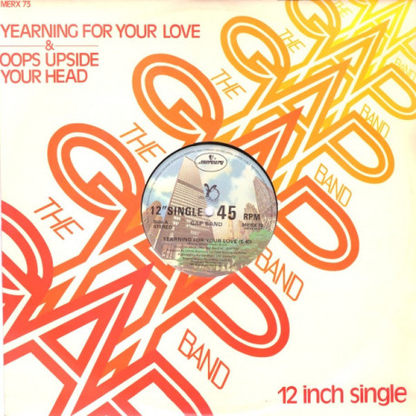Gap Band - Yearning For Your Love / Oops Upside Your Head (Long Versions) 12" Vinyl Record