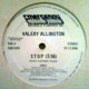 Valery Allington - Stop (Original Version / Electronic Version / Inst) 12" Vinyl Record Promo