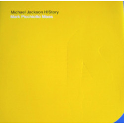 Michael Jackson - History (Marks Phly Vocal / Future Dub) Rare YELLOW PROMO Cover (12" Vinyl)