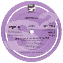 Jamiroquai - Emergency On Planet earth (Extended Version) 12" Vinyl Record PROMO