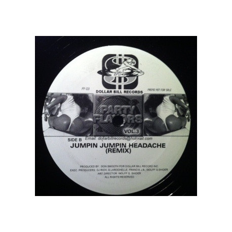 Get Your Ass Up (Party Break) / Jumpin Jumpin Headache (Remix)  12" Vinyl Record