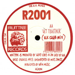R2001 - Get Together (UK Club Mix / Balouga Boys Remix) 12" Vinyl Record