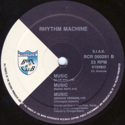 Rhythm Machine - Music (5 Mixes) 12" Vinyl Record