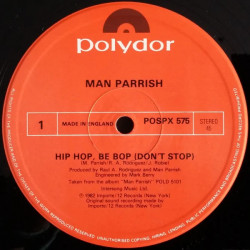 Man Parrish - Hip Hop Be Bop (don't stop) (12" Vinyl Record)