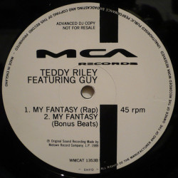 Guy - My Fantasy (Extended / Rap / Bonus Beats) 12" Vinyl Promo