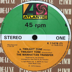 Manhattan Transfer - Twilight Zone (Full Length Version) / Body And Soul (12" Vinyl Record)