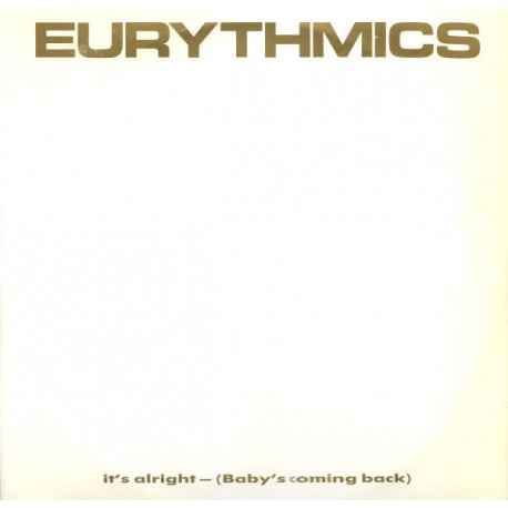 Eurythmics - Its Alright (Babys Coming Back) / Conditioned Soul / Tous Les Garcons Et Les Filles (12" Vinyl Record)