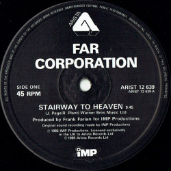Far Corporation - Stairway To Heaven (Full Length) / Financial Controller (12" Vinyl Record)