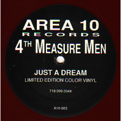 4th Measure Men - Just A Dream (MK Mix / Bah Bip Mix) / 4 You (Ltd Edition Dark Red Vinyl) 12" Record