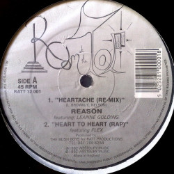 Reason - Heartache (Remix / Original / Dub) / Heart To Heart (Rap) Streetsoul 12" Vinyl