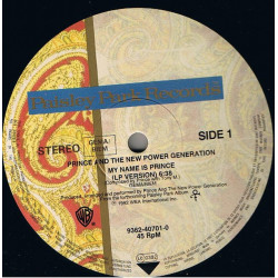 Prince - My Name Is Prince / Sexy MF (Remix Edit) / 2 Whom It May Concern (12" Vinyl Record)