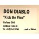 Don Diablo - Kick The Flow (12" Vinyl Promo)