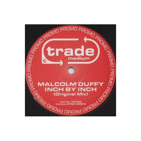Malcolm Duffy - Inch By Inch (Original / Paul King Remix) 12" Vinyl Promo