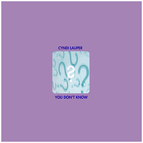 Cyndi Lauper - You Dont Know (3 Junior Vasquez Mixes) 12" Vinyl Promo