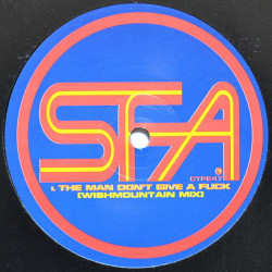 Super Furry Animals  (SFA) - The Man Dont Give A F... (Howard Marks Mix / Darren Price Mix / Wishmountain Mix) 12" Vinyl Promo