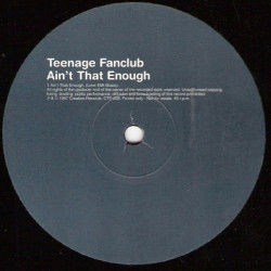 Teenage Fanclub (Original Version) 12" Vinyl Promo