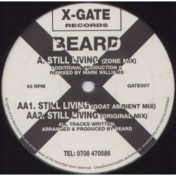 Beard - Still Living (Zone Mix / Goat Ambient Mix / Original Mix) 12" Vinyl Record