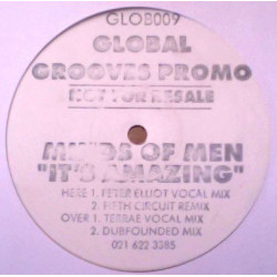 Minds Of Men - Its Amazing (Peter Elliot Vocal / Fifth Circuit Remix / Terrae Vocal Mix / Dubfounded Mix) 12" Vinyl Promo