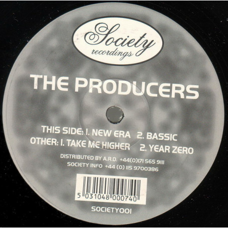 The Producers - New Era / Bassic / Take Me Higher / Year Zero (12" Vinyl Record)