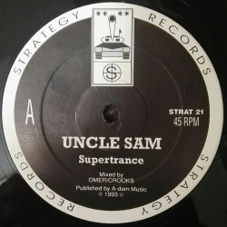Uncle Sam - Supertrance (Original / Reincarnation) 12" Vinyl Record