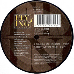 Latin Blood - Deseo (Salsa Club Mix / Hot Latin Mix / Undersalsa Club Mix / Hot Wind Mix) 12" Vinyl Record