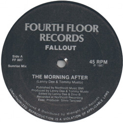 Fallout - The Morning After (Sunrise Mix / The Aftermath) 12" Vinyl Record