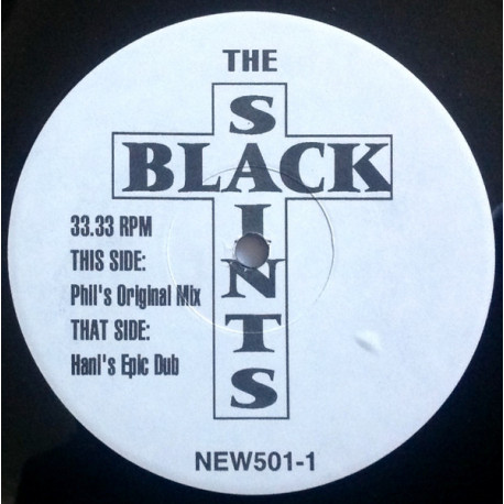 Black Saints - The First Day (Original Mix / Hani Epic Dub) 12" Vinyl Record