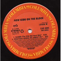 New Kids On The Block (NKOTB) - Games (C&C Mix) / Whatcha Gonna Do / Call It What You Want / My Favourite Girl (Remixes)