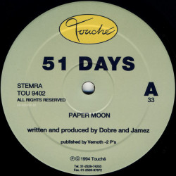 51 Days - Paper Moon / Tracktion / Squeeze (12" Vinyl Record)