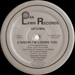 Uptown - (I Know) Im Losing You (Vocal / Instrumental) 12" Vinyl Still In Shrinkwrap