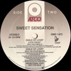 Sweet Sensation - Love Child (Extended Version) / Child Of Love (Wild Child Mix / Rock The House Mix) Vinyl Promo