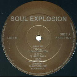 Soul Explosion (Bootleg LP) feat Jade / Portrait / Silk / Low Key / SWV / MAL (10 Track Vinyl LP)
