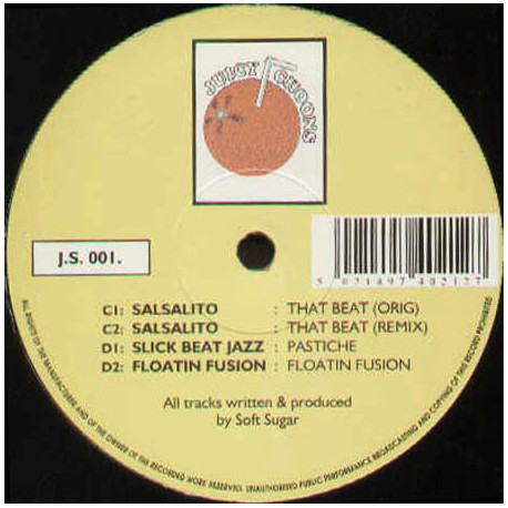 Juicy Choons (2 LP) feat Salsalito - Groovin (2 Mixes) / That Beat (2 Mixes) / Live Souls - Love Affair plus 2 more tracks