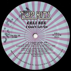 Celi Bee - I Cant Let Go (Full Version / Edit / Dub) 12" Vinyl Record
